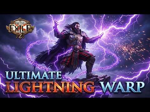 PoE 2 0.5 Ultimate Lightning Warp Build (any class) | 100% cull + low life + mana stack