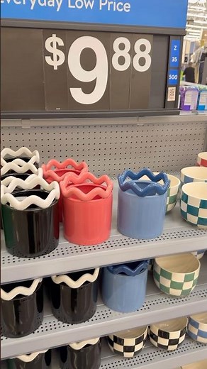 Cute Ceramic Plant Pots at Walmart 😍