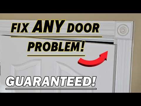 These 8 Door Fixes Will Save You Hundreds! FAST & EASY DIY!