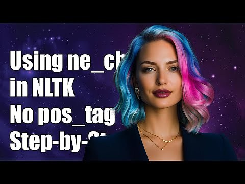 Using ne_chunk in NLTK Without pos_tag: A Step-by-Step Guide