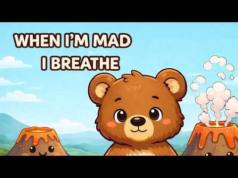 Volcano Breath 🌋 | Calm Down Song for Kids | Anger Management & Emotional Regulation