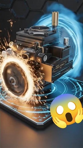 TOYAN Premium Commemorative Edition FS-S100AT 4-stroke Gasoline/Nitro Engine Model #shorts #engine