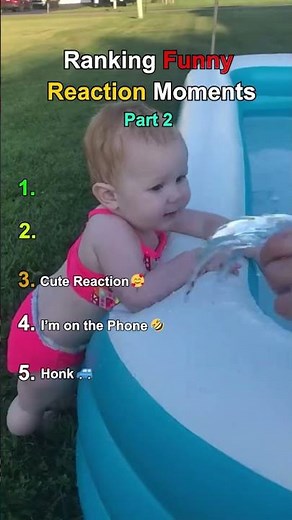 😂 Ranking the FUNNIEST Reaction Moments Ever! Part 2 | Wait for #1 😭🔥#funny #viral #shortsfeed