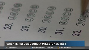 Parents refuse Georgia Milestones test