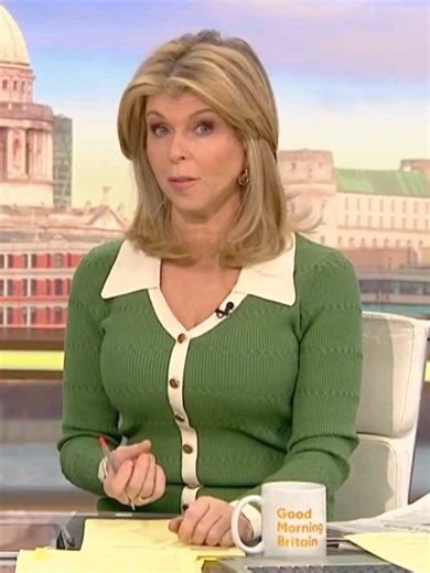 Kate Garraway's Striking Green Dress Style