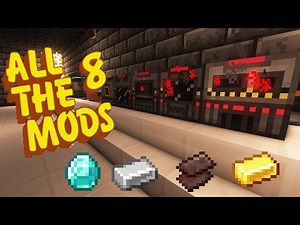 Delving into Mekanism: Ore Processing Factory | All The Mods 8 SMP Ep. 10