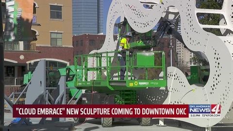'Cloud Embrace' new sculpture coming to downtown OKC | Haystack News