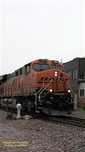 BNSF 7504 One Unit Wonder #shorts