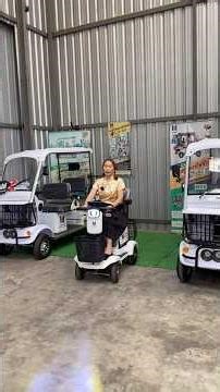 #Electric4WheelWheelchairStyleModelM-Mini Price 39,900 THB #clpcar #electricvehicleforseniors Nat...