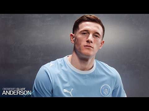 Elliot Anderson First Interview | Welcome to Manchester City! ✍️