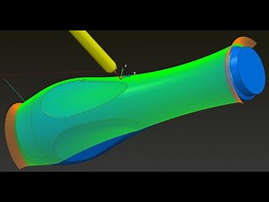 استراتژی projection surface finishing in power mill