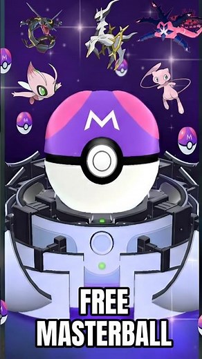 I GOT A FREE MASTER BALL in Pokémon GO 😱 (Special Research Complete!) #pokemon #pokemongo #shorts