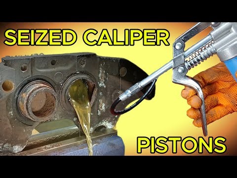 Seized Caliper Pistons? DIY £17 Kit – No Air Compressor