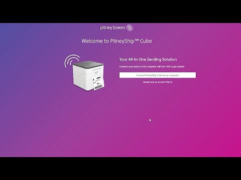 Installing PitneyShip Cube on Windows as a new PitneyShip user
