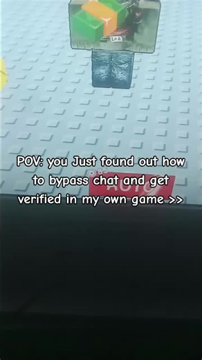 Also it has no filter lol. I have chat logs so do NOT say bad stuff or you're banned 💔 || #roblox #chat #robloxchatupdate #fyp #xyzbca