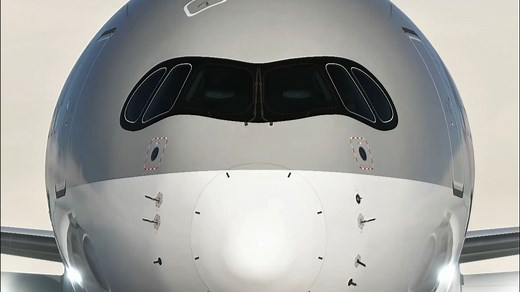 世界上最先进的客机：空客A350-1000 The most advanced airliner in the world the Airbus A350-10