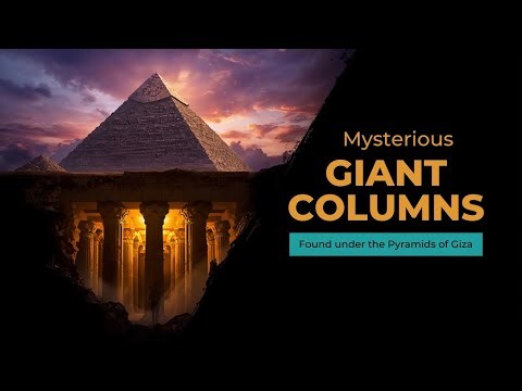 GIANT COLUMNS found BENEATH PYRAMIDS of GIZA!