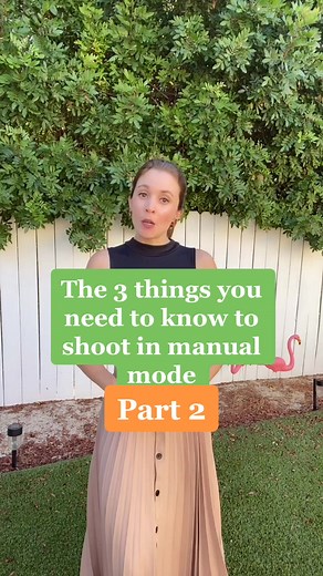 Wanting to learn how to shoot manual mode? You need to know these 3 things! #photo101 #photographytricks #tiktokpartner #learnontiktok