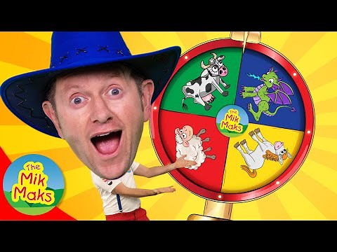 Crazy Animals Dance Compilation | Kids Songs and Games | The Mik Maks