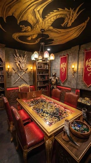 Dragon's Lair Gaming Room Transformation