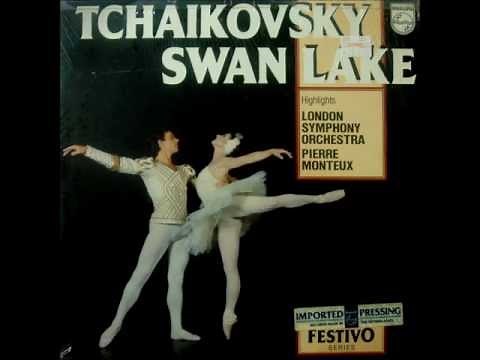 Tchaikovsky: Swan Lake (Highlights) (Monteux/London Synphony Orch. - 1962 Vinyl LP)