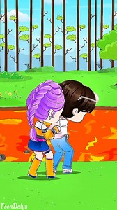 3.6K views · 113 reactions | POV Run Challenge - Rumi, Jinu and Abby Running Away From Lava Trap! #FunnyVibes #tradefest #playerlist #gaming #onlinegaming #mobilegaming #newmusic #musical #socialmediagame #musicrelease | Toon Dalys | Facebook