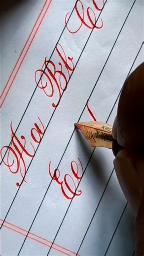 how to improve English hands writing step by step #art #calligraphy #handwriting