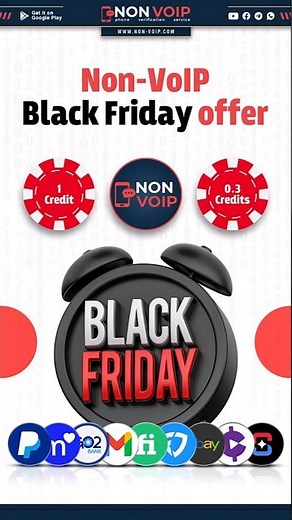 50% OFF 😌🔥Black Friday just got bigger with Non-VoIP?
