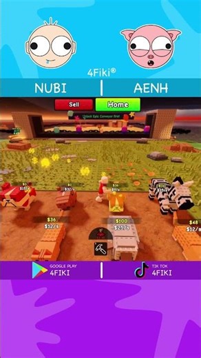 AENH AND NUBI TAKE CARE OF A ROBLOX 4FIKI® ZOO 2