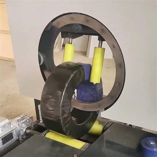 Smart Vertical Bearing Packaging Machine | Orbital Wrap Technology