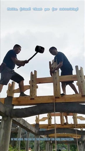 Log Cabin Construction: Building a Wooden Home #buildingservicesengineering