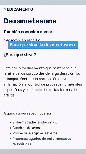 Guía Completa sobre Dexametasona y Su Uso