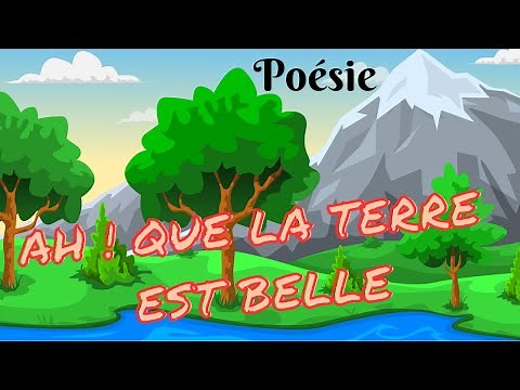 Poésie🌍Ah ! Que la terre est belle de Pierre Menanteau🌍