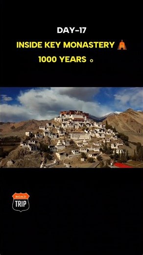 Why Monks Choose This Remote Monastery Over Everything #spitivalley #spirituality #travelindia