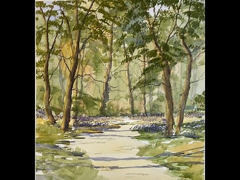 Spring has Sprung! in watercolour.