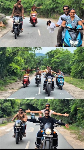 R A J U✨ on Instagram: "A day closer to Nature💚 . . . #rides #mountains #friends #nature #naturelover #bikes #waterfalls #greenary #viral #explore #reelkarofeelkaro"