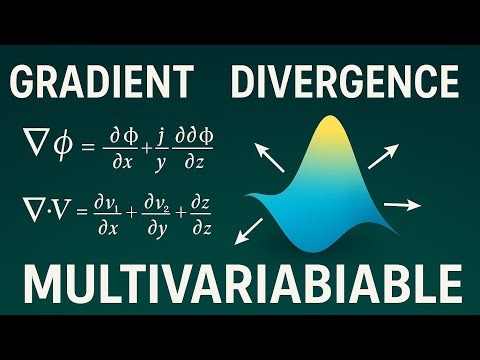 Gradient & Divergence Explained | Multivariable Calculus Made Easy
