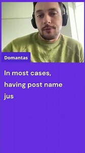 How to Choose a Permalink Structure #shorts