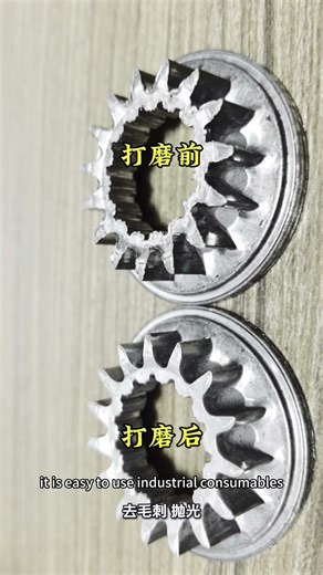 Radial Bristle Disc for grinding and polishing gear parts