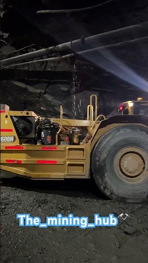 Caterpillar LHD in underground mining⚒️⚒️⚒️