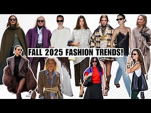 Top 10 Wearable Fall 2025 Fashion Trends You NEED To Know!