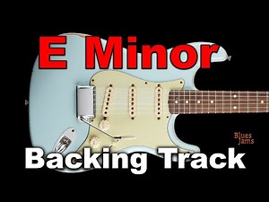 E Minor Blues 12 Bar Band Backing Track for Guitar , etc. Play Along Jam