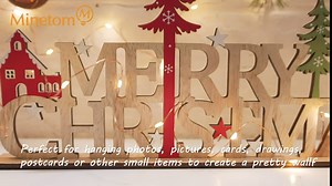 Minetom 33ft LED String Lights with 60 Photo Clips - 8 Lighting Modes Timer, Waterproof, Energy-efficient, Battery Operated