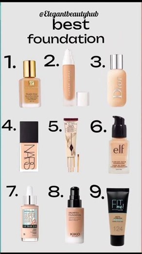 Best foundation for your skin type #youtubeshorts #shortvideo #viral #makeup #makeuptutorial