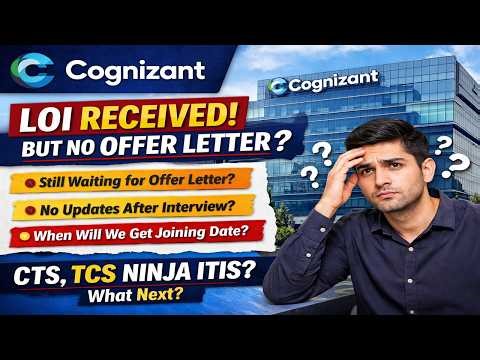 Cognizant LOI Received But No Offer Letter? 😱 Superset Status “Offered” Meaning | CTS Joining Update