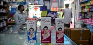 Women of color spend more than $8 billion on bleaching creams worldwide every year