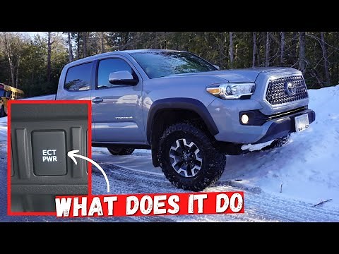 Toyota Tacoma ECT PWR Button EXPLAINED ** Heavy Duty Mechanic** | Does it Actually Increase POWER ?