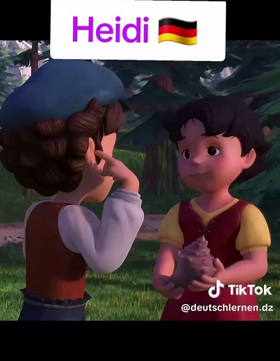 Heidi: Deutsch Lernen mit Cartoon