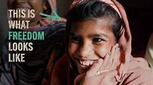 Pakistan's brick kilns trap thousands of Christians in modern-day slavery. Unexpected expenses that come up result in a debt they can never repay. The average debt? $800. That's why we've developed a three-part blueprint for lasting freedom. This is what freedom looks like. 🙌 | Global Christian Relief