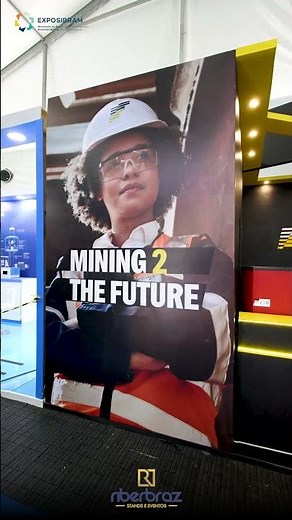 FAST 2 MINE montado pela RIBERBRAZ na feira EXPOSIBRAM 2025